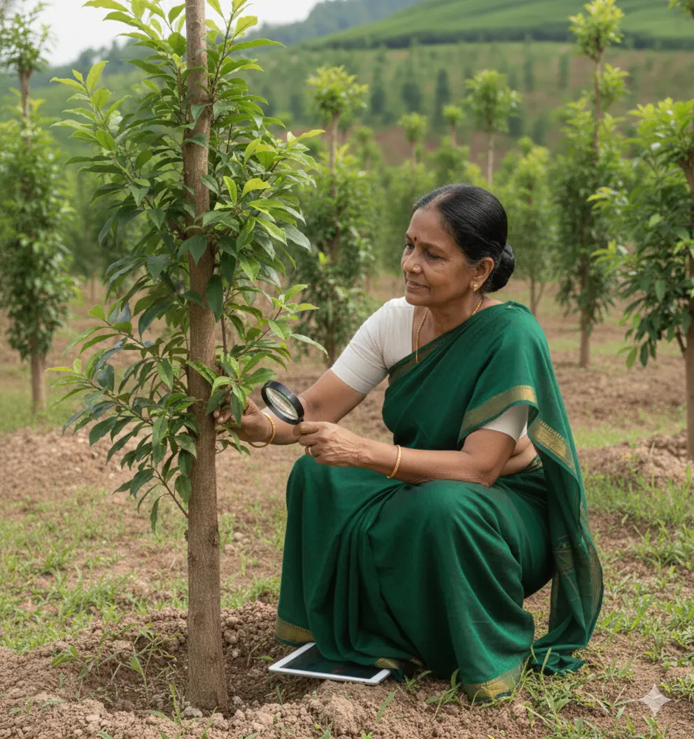 Naturally grown agarwood plant for medicinal use