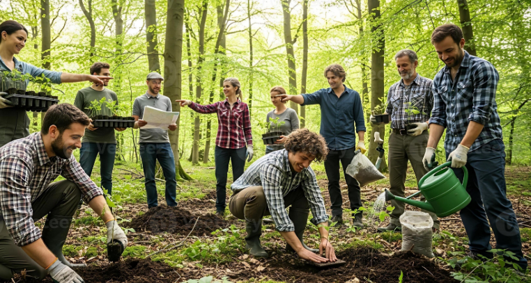 Organic Agarwood plant cultivation and sustainable tree plantation in India